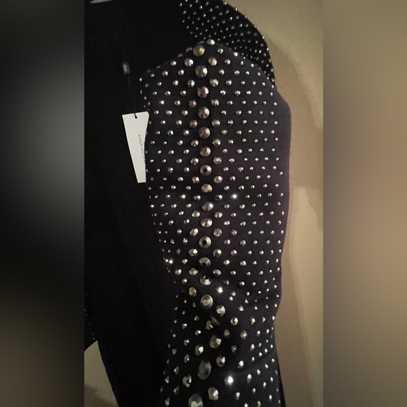Karen Millen Curve Hot Fix Stud Dress XL - Picture 7 of 9